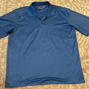 Pebble Beach Vibrant Blue Polo Shirt